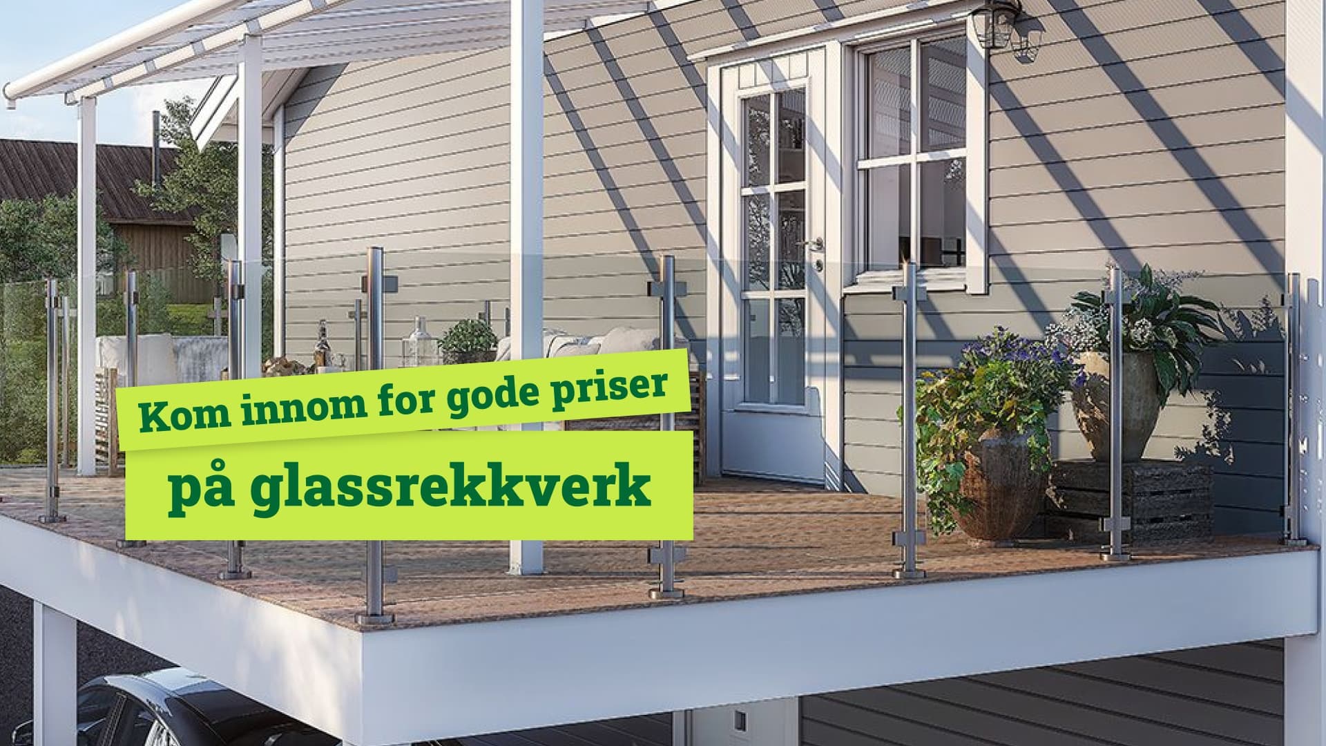 Glassrekkverk